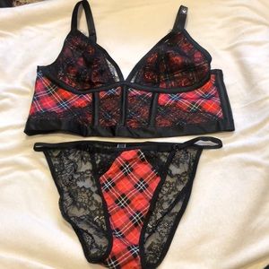Matching brand new bra and panty set